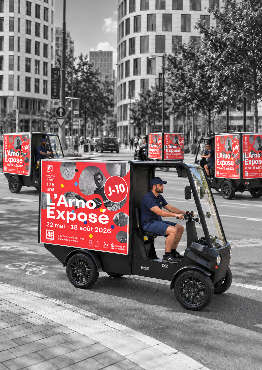 Campagne ABK-6 déployée sur plusieurs cargos